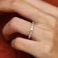 Unique Baguette Natural Diamond Full Eternity Wedding Band  customdiamjewel   