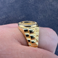 Round Cut Diamond Rolex Crown Hip Hop Ring  customdiamjewel   