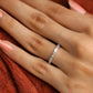 Unique Baguette Natural Diamond Full Eternity Wedding Band  customdiamjewel   