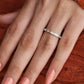 Unique Baguette Natural Diamond Full Eternity Wedding Band  customdiamjewel   