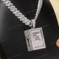 Iced Out Customized Webbers Safe Box Pendant hip hop jewelry CustomDiamJewel   