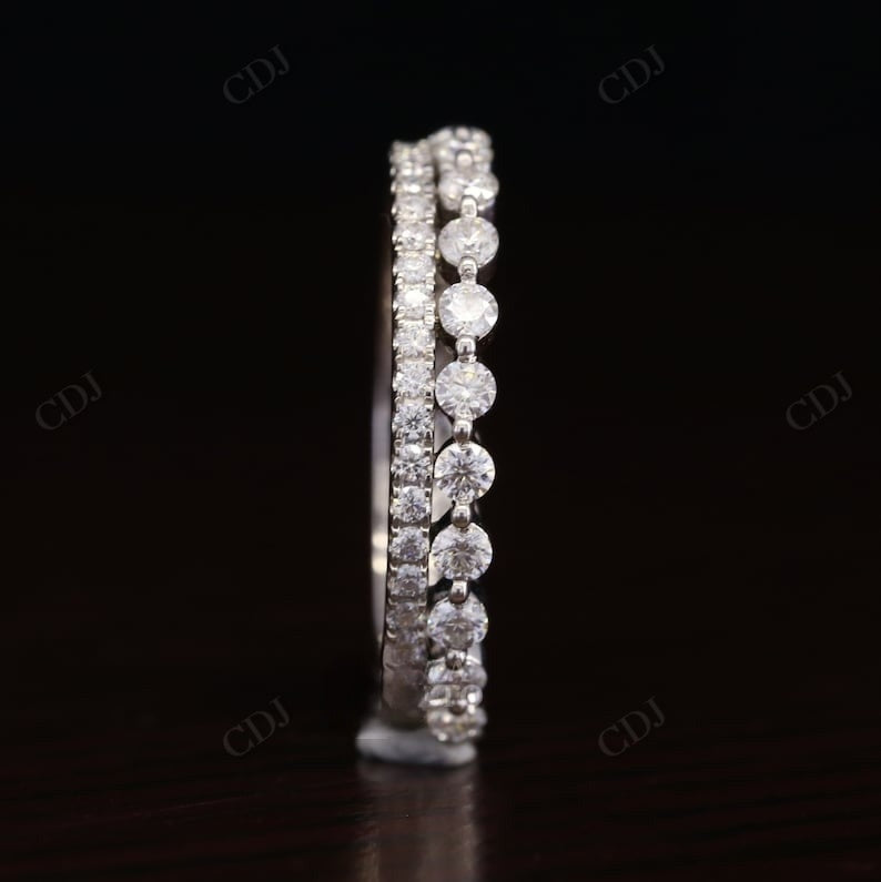 Round 0.40CTW Lab Grown Diamond Wedding Band  customdiamjewel   