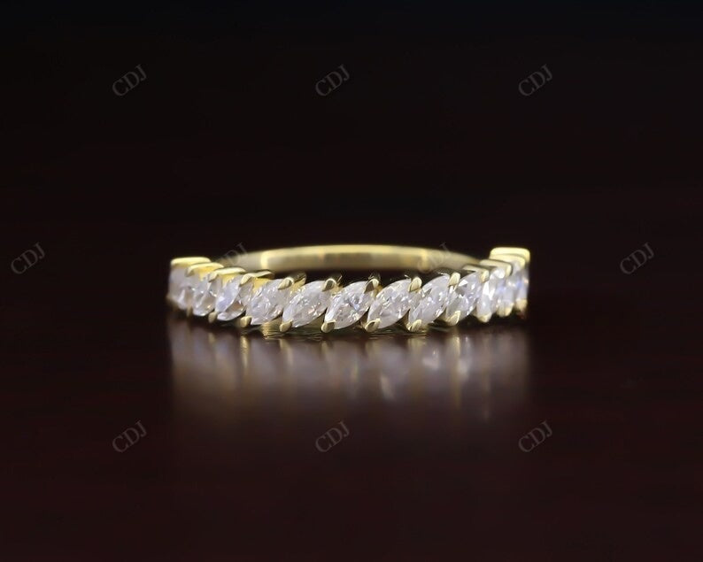 Marquise Cut Natural Diamond Solid Gold Wedding Ring  customdiamjewel Sterling Silver Yellow Gold VVS-EF