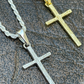 925 Sterling Silver Plain Cross Pendant For Men  customdiamjewel   