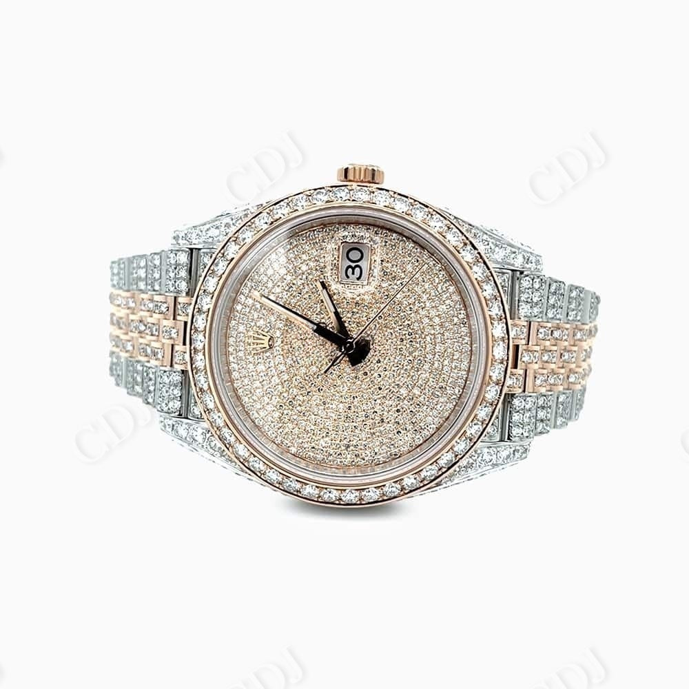 Rolex Jubilee Band Custom Diamond Watch  customdiamjewel   