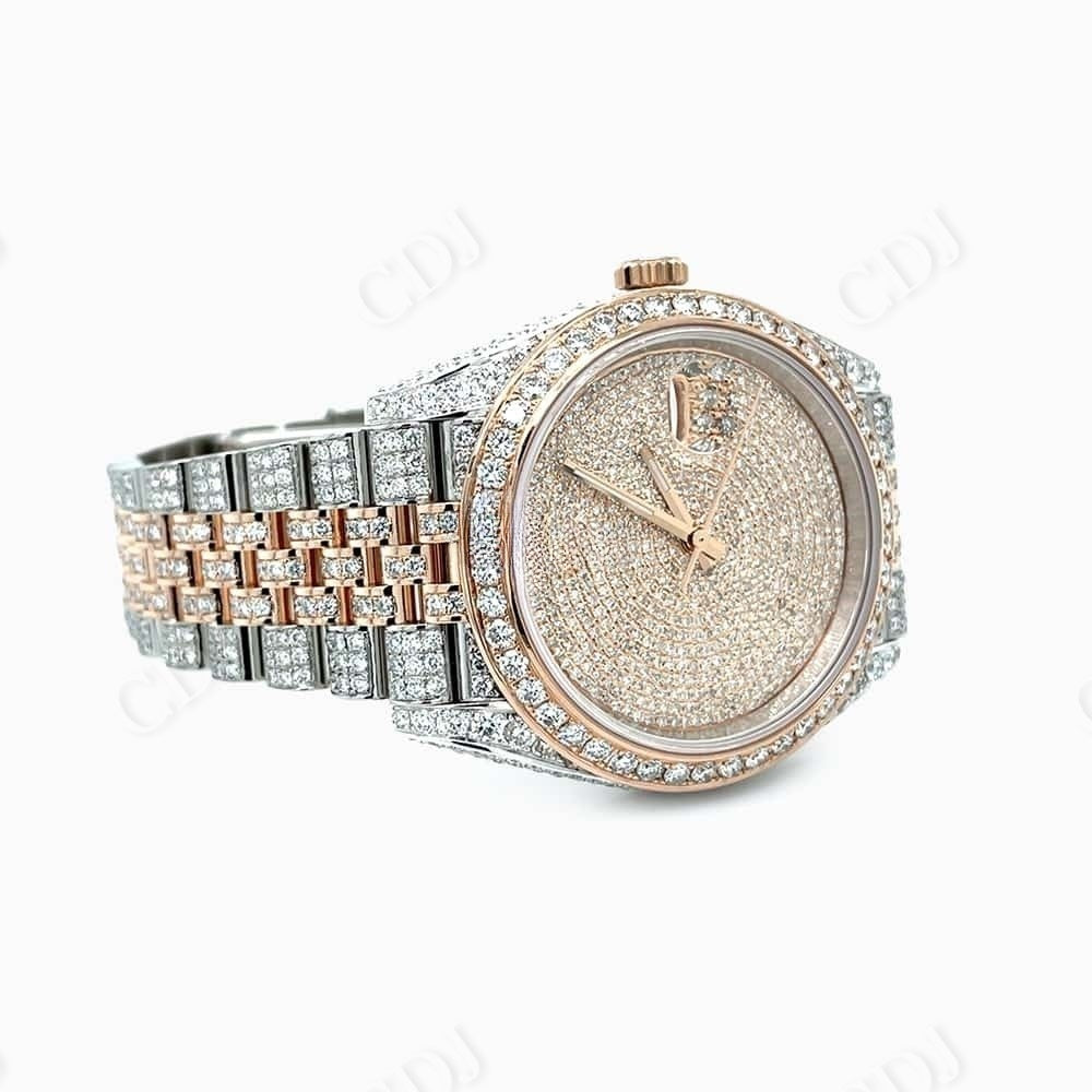 Rolex Jubilee Band Custom Diamond Watch  customdiamjewel   