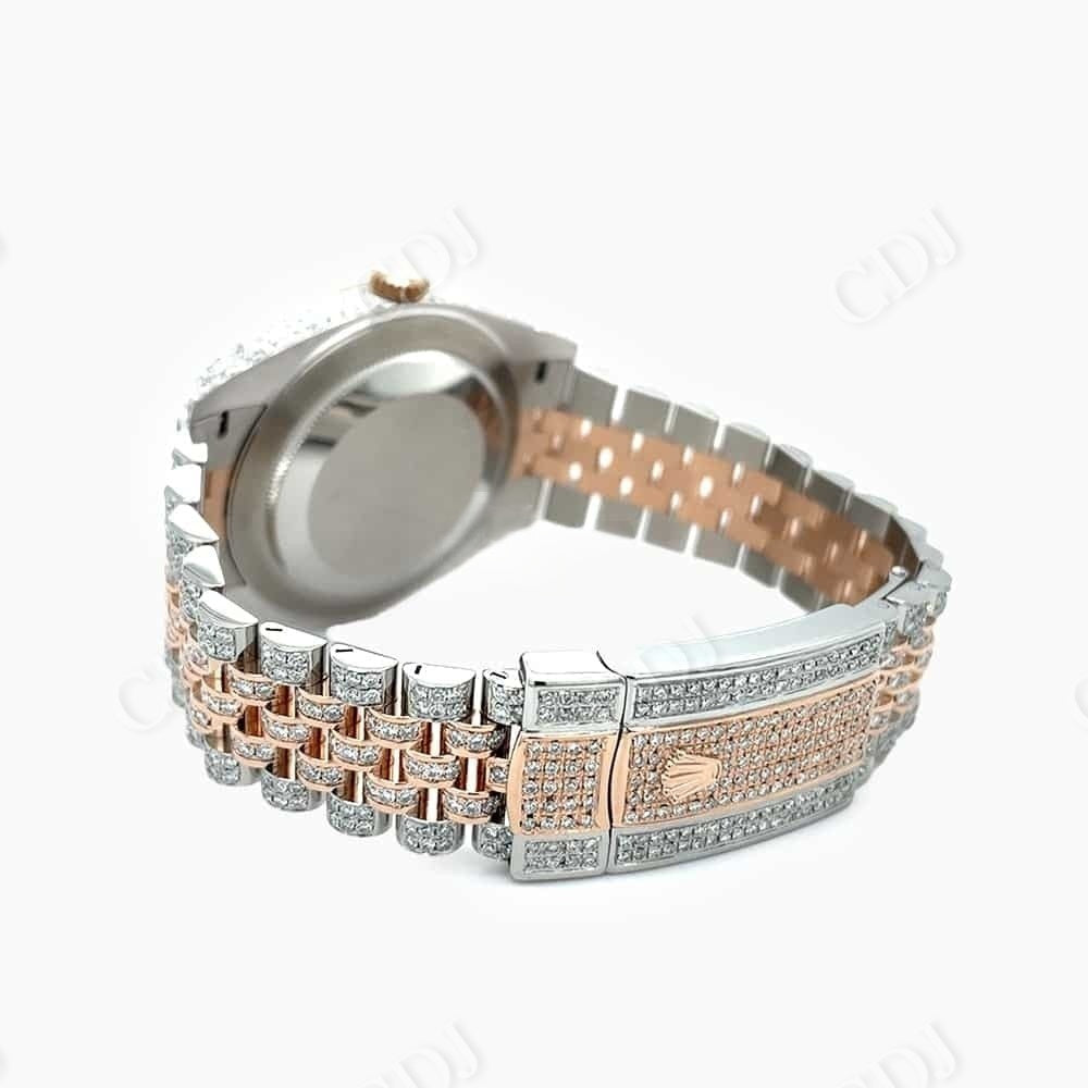 Rolex Jubilee Band Custom Diamond Watch  customdiamjewel   