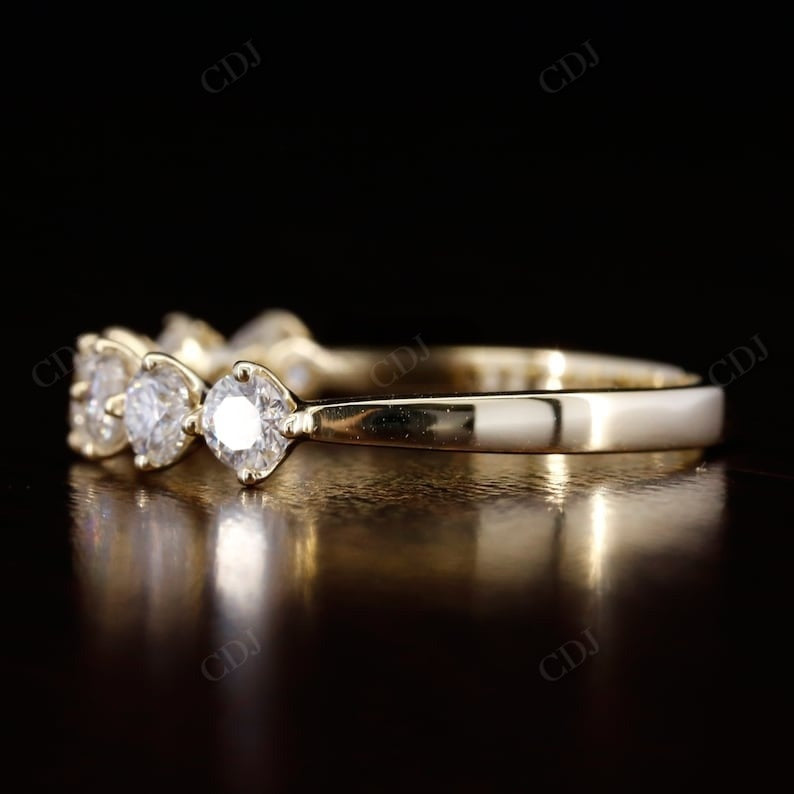 Bubble 0.63CTW lab Grown Diamond Wedding Band  customdiamjewel   