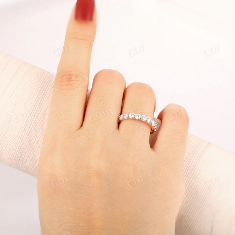 1.44CTW Classic 12 Stones Round Cut CVD Diamond Wedding Band  customdiamjewel   