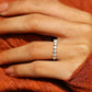 Bubble 0.63CTW lab Grown Diamond Wedding Band  customdiamjewel   