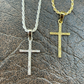 925 Sterling Silver Plain Cross Pendant For Men  customdiamjewel   