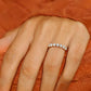 Bubble 0.63CTW lab Grown Diamond Wedding Band  customdiamjewel   