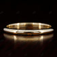 2mm Plain Yellow Gold Wedding Band  customdiamjewel   