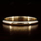 Stacking Plain 14K Solid Gold Wedding Band Woman  customdiamjewel   