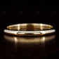 2mm Plain Yellow Gold Wedding Band  customdiamjewel   