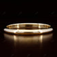 2mm Plain Yellow Gold Wedding Band  customdiamjewel   