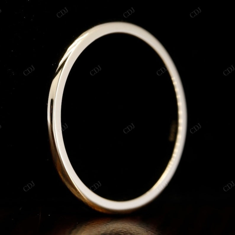 2mm Plain Yellow Gold Wedding Band  customdiamjewel   