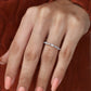 Art Deco Natural Diamond Full Eternity Wedding Band  customdiamjewel   