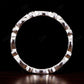 Milgrain Round 0.24CTW Lab Grown Diamond Wedding Band  customdiamjewel   