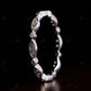 Art Deco Natural Diamond Full Eternity Wedding Band  customdiamjewel   