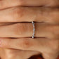 Art Deco Natural Diamond Full Eternity Wedding Band  customdiamjewel   