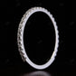 Round Cut Natural Diamond 3/4 Eternity Wedding Band  customdiamjewel   