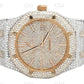 Earth Minded Diamond Watch For Men Hip Hop Watch For Rappers Sparkling Iced Out Diamond Watch  customdiamjewel   