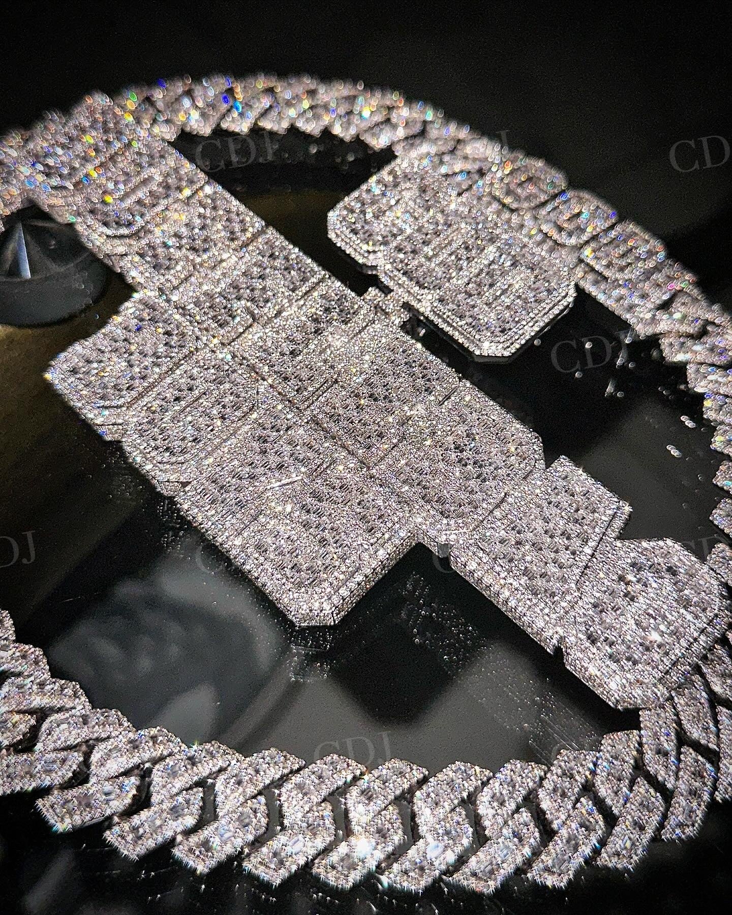 Fully Iced Out Hip Hop Diamond Letter Pendant hip hop jewelry customdiamjewel   