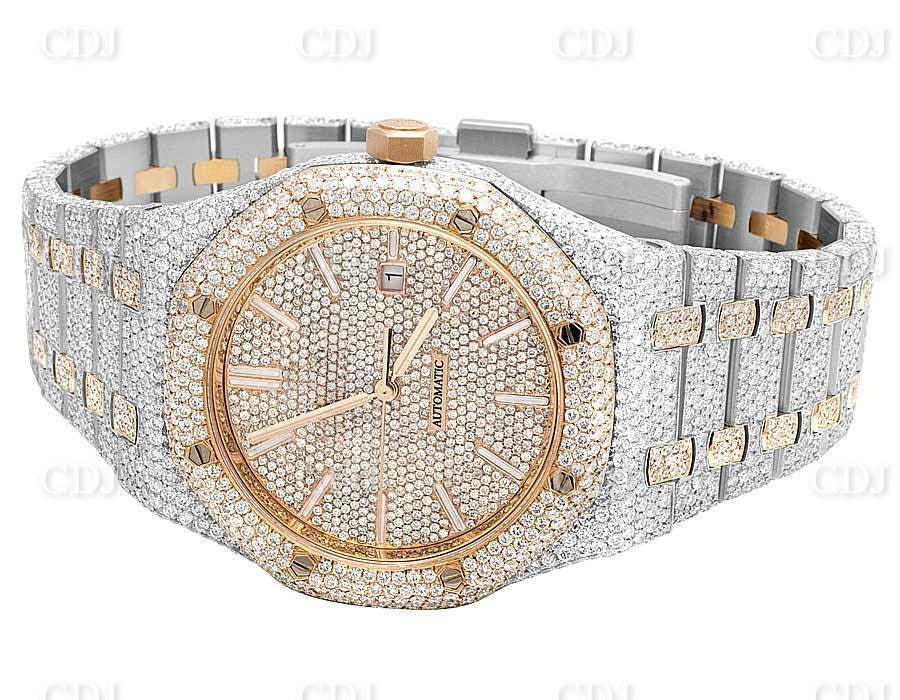 Earth Minded Diamond Watch For Men Hip Hop Watch For Rappers Sparkling Iced Out Diamond Watch  customdiamjewel   