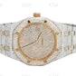 Earth Minded Diamond Watch For Men Hip Hop Watch For Rappers Sparkling Iced Out Diamond Watch  customdiamjewel   