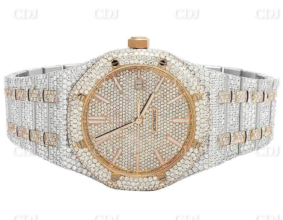 Earth Minded Diamond Watch For Men Hip Hop Watch For Rappers Sparkling Iced Out Diamond Watch  customdiamjewel   