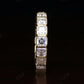 5.92CTW Asscher Cut Lab Grown Diamond Bezel Set Wedding Band  customdiamjewel   