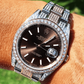 Rolex Diamond Custom Wrist Watch  customdiamjewel   