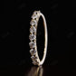 Heart Prong Round 0.61CTW lab diamond wedding band  customdiamjewel   