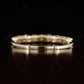 Heart Prong Round 0.61CTW lab diamond wedding band  customdiamjewel   