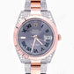 Rolex Two Tone Diamond Custom Watch  customdiamjewel   