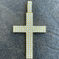 Iced Out Hip Hop Cross Diamond Pendant  customdiamjewel   