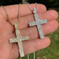 Iced Out Hip Hop Cross Diamond Pendant  customdiamjewel   