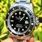 Rolex Black Dial Custom Diamond Watch  customdiamjewel   