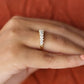 Cluster 1.26CTW Round Princess Cut Lab Grown Wedding Band  customdiamjewel   