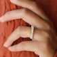 Cluster 1.26CTW Round Princess Cut Lab Grown Wedding Band  customdiamjewel   