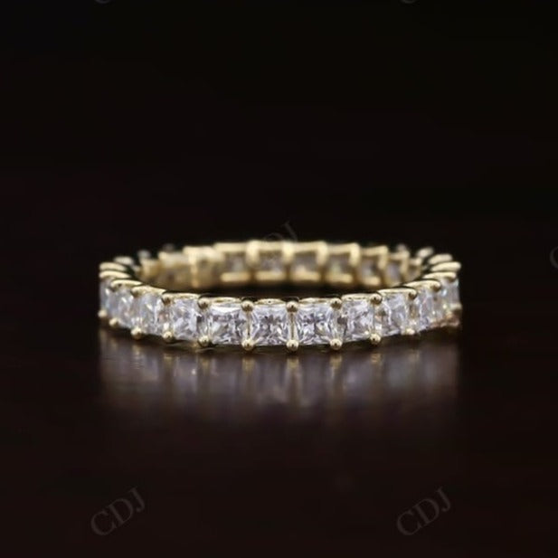 Full Eternity Wedding Band 2.50 carat Princess Cut Lab Grown Diamond  customdiamjewel   