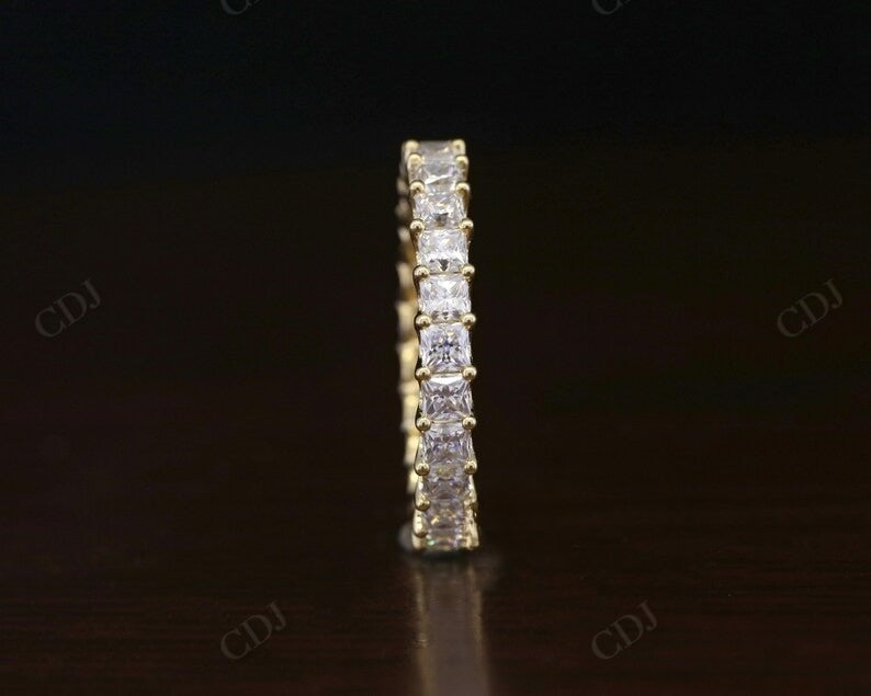 Full Eternity Wedding Band 2.50 carat Princess Cut Lab Grown Diamond  customdiamjewel   