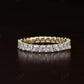 Full Eternity Wedding Band 2.50 carat Princess Cut Lab Grown Diamond  customdiamjewel   