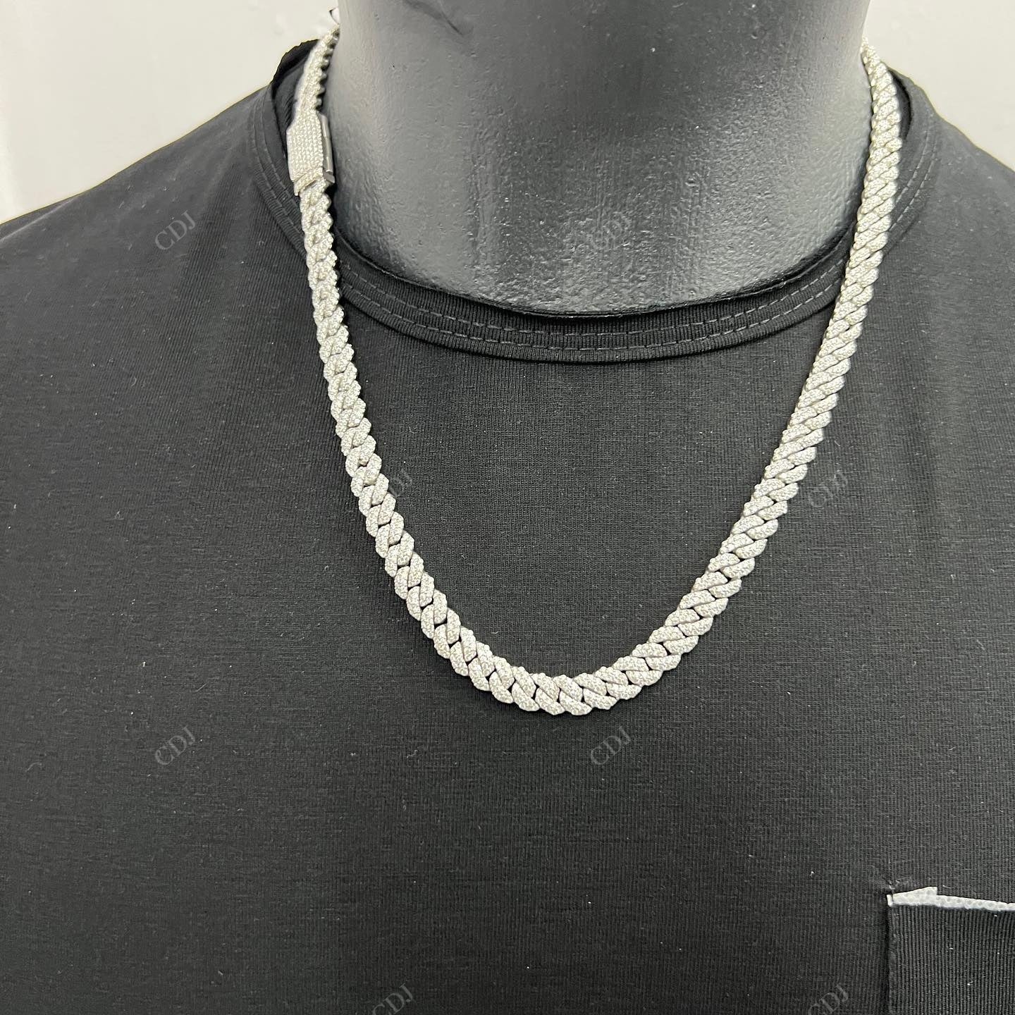 Trendy 8MM Cuban Chain For Mens hip hop jewelry CustomDiamJewel   