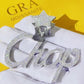 Star Bail Custom Name Chop Diamond Pendant  customdiamjewel   