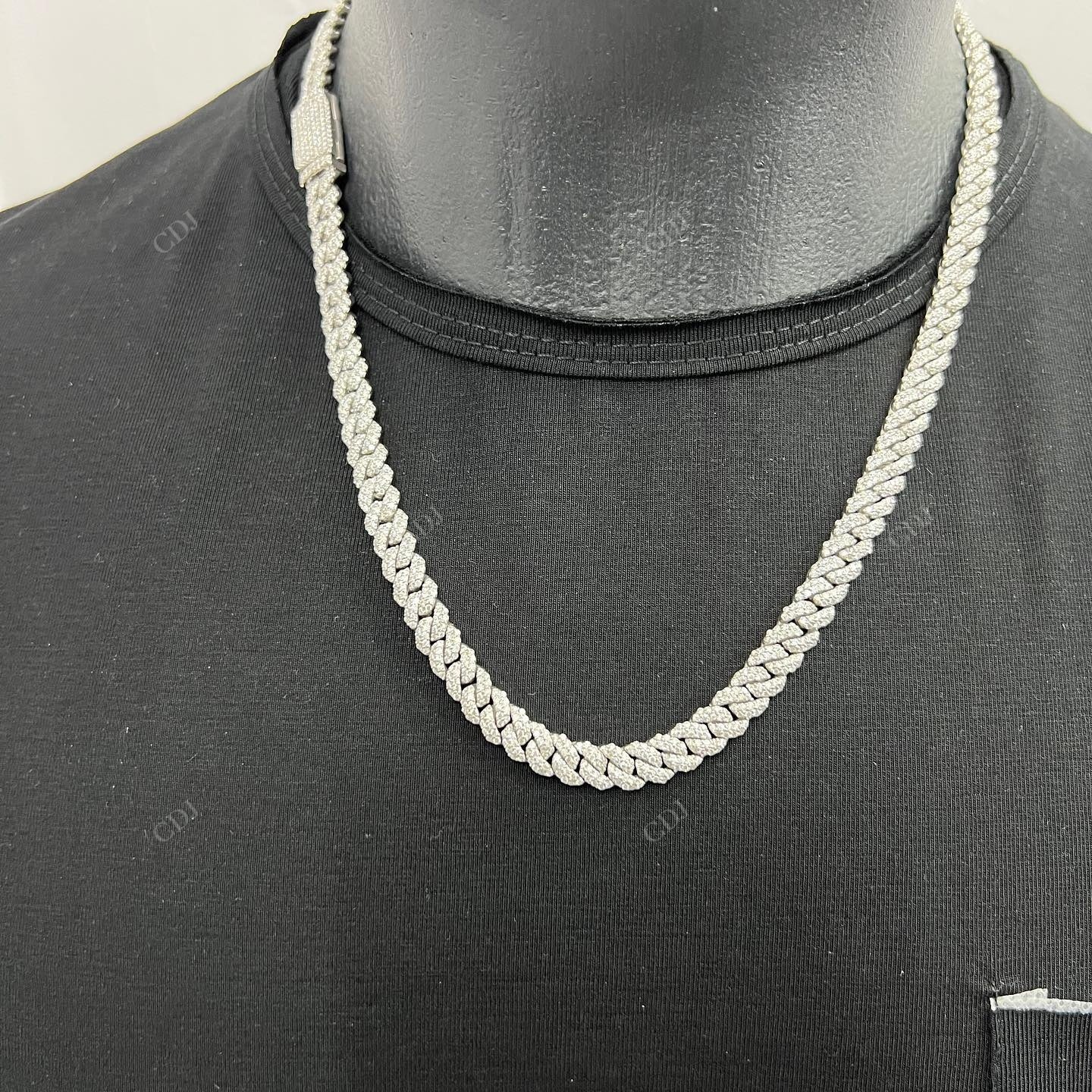 Trendy 8MM Cuban Chain For Mens hip hop jewelry CustomDiamJewel   