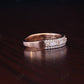 0.82CTW Baguette Round Cut Lab Grown Diamond Wedding Band  customdiamjewel   