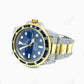 Custom Blue Dial Rolex Diamond Watch  customdiamjewel   