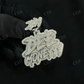 DEE MONE YYY Letter Iced Out Moissanite Pendant hip hop jewelry customdiamjewel   